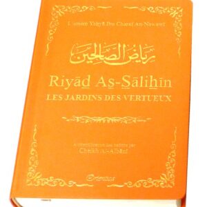 RIYAD AS SALIHIN : LES JARDINS DES VERTIEUX  BLEU, CORAIL, ORANGE, NOIR, – Image 4
