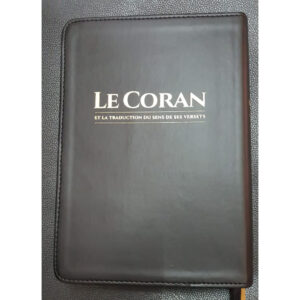LE NOBLE CORAN AVEC TRADUCTION DES SENS (TAWBA) en français(Couverture de luxe) – Image 1