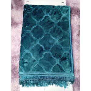 TAPIS BLEU TURQUOIS