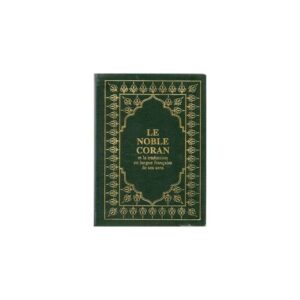 LE NOBLE CORAN AVEC TRADUCTION DES SENS en français VERT – Image 1