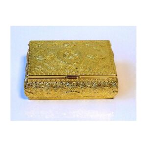 Coffret métallique pour Coran de luxe doré – Image 1